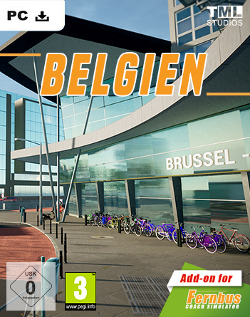 Fernbus Simulator Belgien